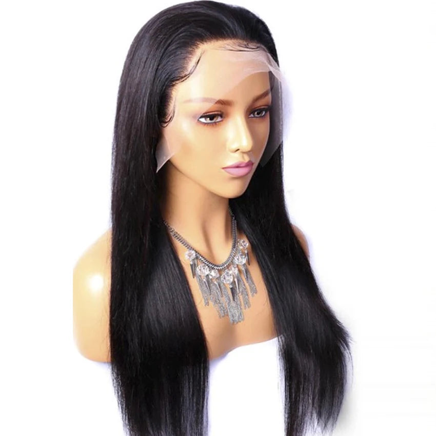 13x6 HD Lace Frontal Wig 13x4 Lace Front Human Hair Wigs Lemoda Remy Wig For Women 34 32 Inch Straight Transparent Lace Wig