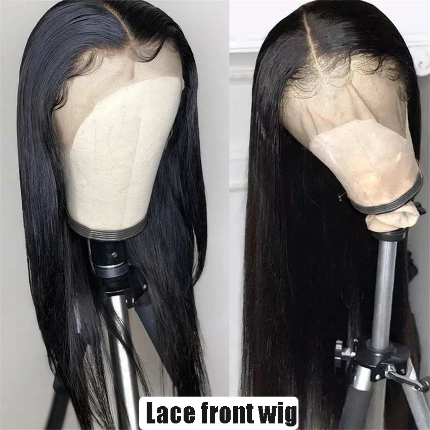 13x6 HD Lace Frontal Wig 13x4 Lace Front Human Hair Wigs Lemoda Remy Wig For Women 34 32 Inch Straight Transparent Lace Wig