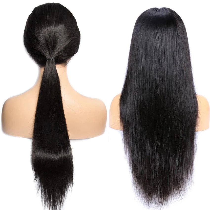 13x6 HD Lace Frontal Wig 13x4 Lace Front Human Hair Wigs Lemoda Remy Wig For Women 34 32 Inch Straight Transparent Lace Wig