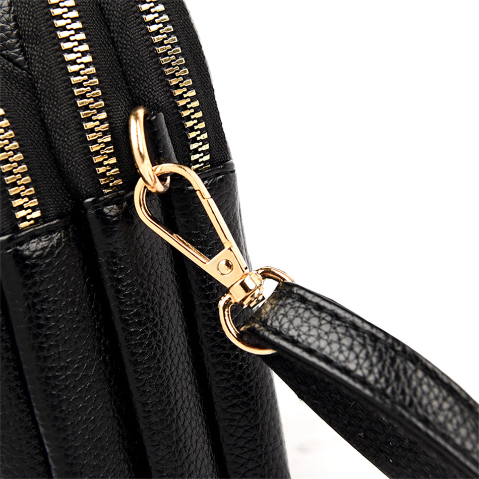 High Quality Leather Elegnat Female Shell Bag Purses Handbags Luxury Designer Shoulder Crossbody Messenger Bags Women Wallet Sac