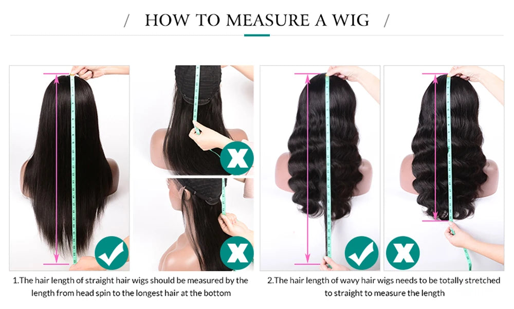 200 Density 13x4 13x6 HD Lace Frontal Human Hair Wigs Straight 360 Lace Frontal Wig PrePlucked 5x5 Closure Lace Wig Remy Hair