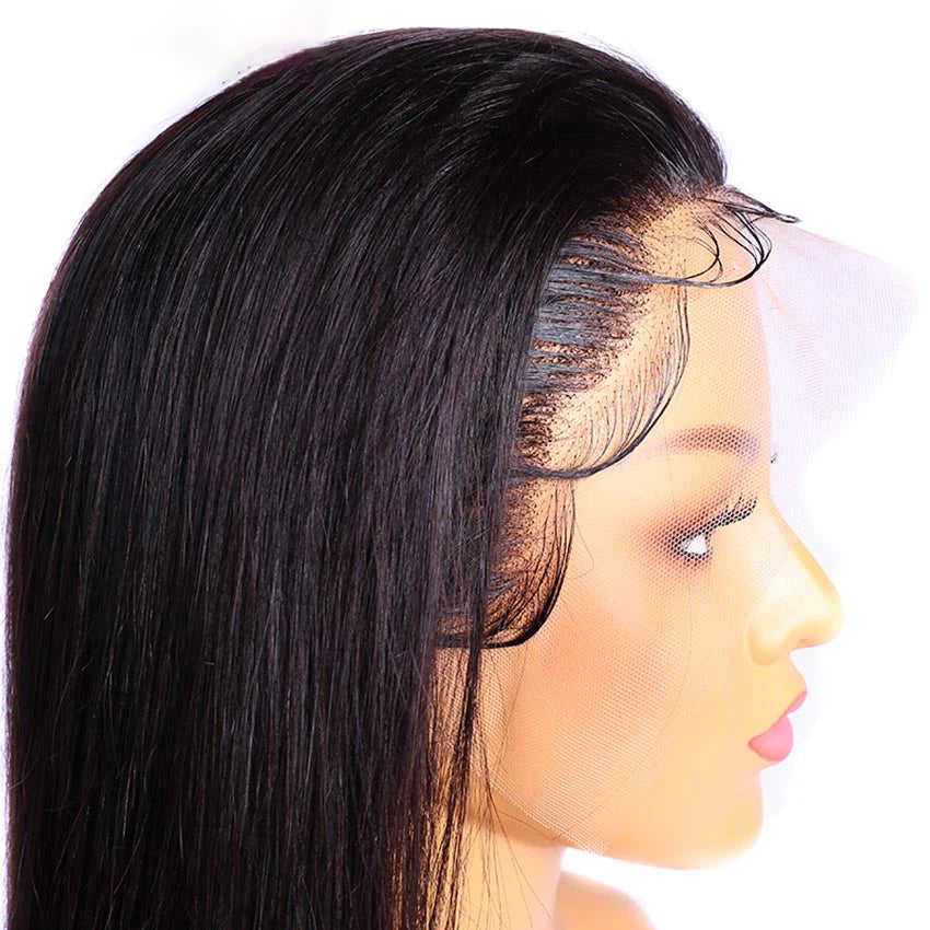 13x6 HD Lace Frontal Wig 13x4 Lace Front Human Hair Wigs Lemoda Remy Wig For Women 34 32 Inch Straight Transparent Lace Wig