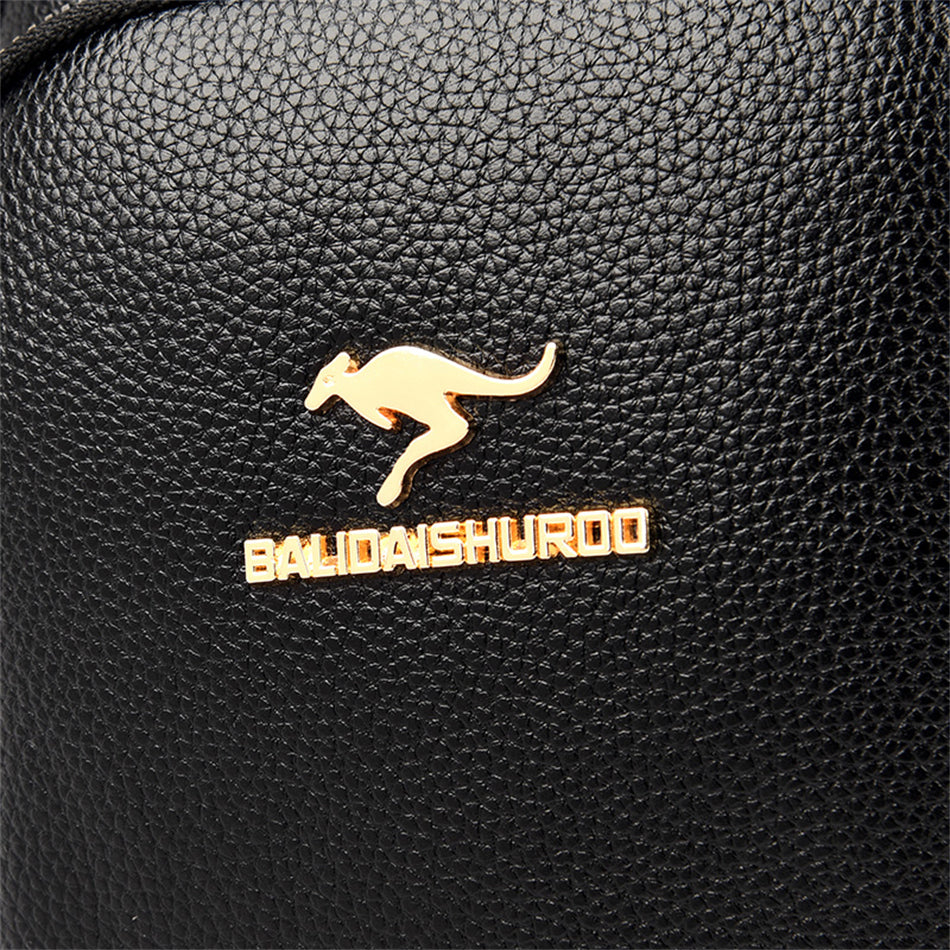 High Quality Leather Elegnat Female Shell Bag Purses Handbags Luxury Designer Shoulder Crossbody Messenger Bags Women Wallet Sac