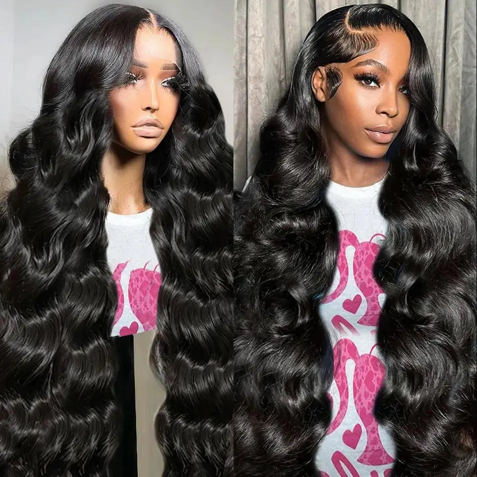 HD Transparent 13x4 13x6 Body Wave Lace Front Wig Pre Plucked 360 Lace Frontal Wig Human Hair Wigs For Women 5x5 Wig 200 Density