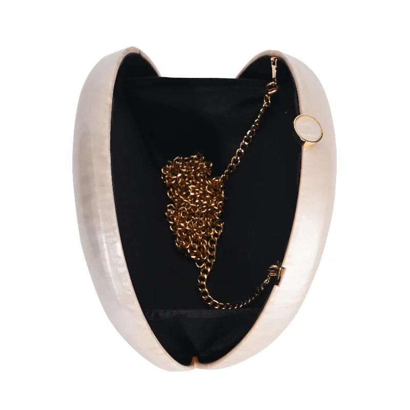 Bags For Women Wallets Acrylic Conch Shell Crossbody Summer Beach Shoulder Bag Wedding Evening Novelty Luxury Designer Handbags