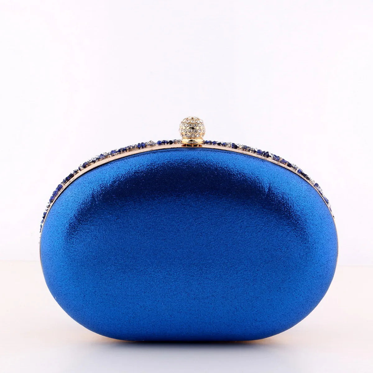 Flower Rhinestones Evening Bags Metal Prom Clutch Diamonds Clutch With Chain Shoulder Handbags Wedding Female Purse