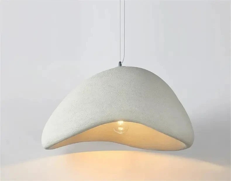 Nordic Wabi Sabi Ceiling Chandelier Modern E27 LED Dining Table Pendant Lights for Living Room Bedroom Loft Decor Hanging Lamp