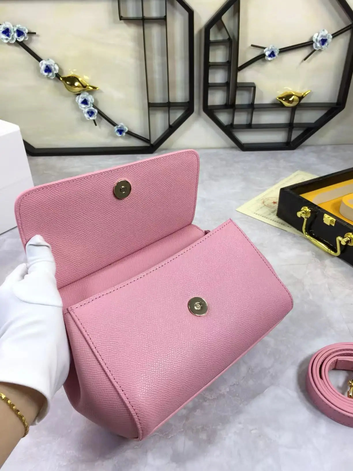 2025 New Handmade Printed Cow Leather Bag Luxury Brand Designer Women's Slant Shoulder Bag Fashion Women's Handbag Luxury Women'
