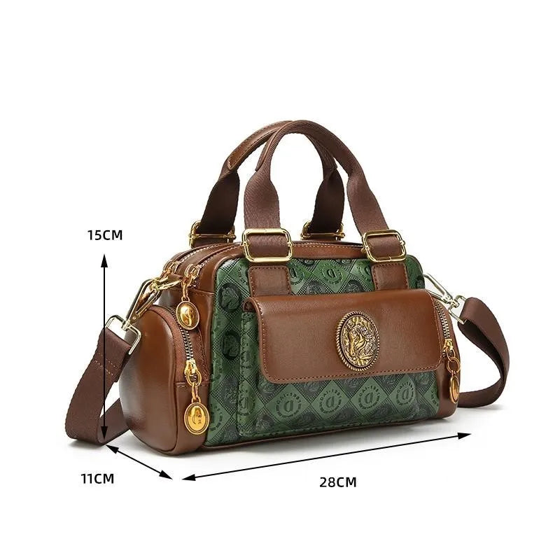 Brand Spring/Summer Boston Women's Bag Handheld Pillow Bag 2025 New High Fashion Single Shoulder Crossbody Bag for Women