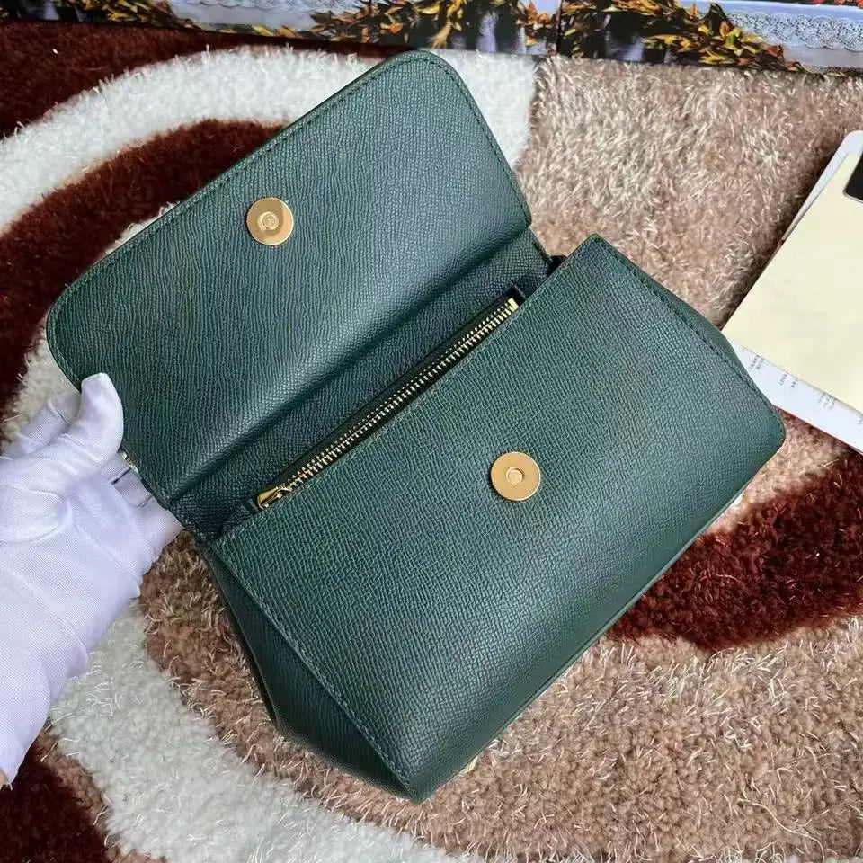 2025 New Handmade Printed Cow Leather Bag Luxury Brand Designer Women's Slant Shoulder Bag Fashion Women's Handbag Luxury Women'