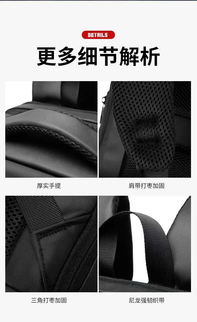 ABS EVA Hard Shell Fashion Multifunction  Series Backpack Men Anti Theft Waterproof Laptop Backpack Business Travel Backpack Hot