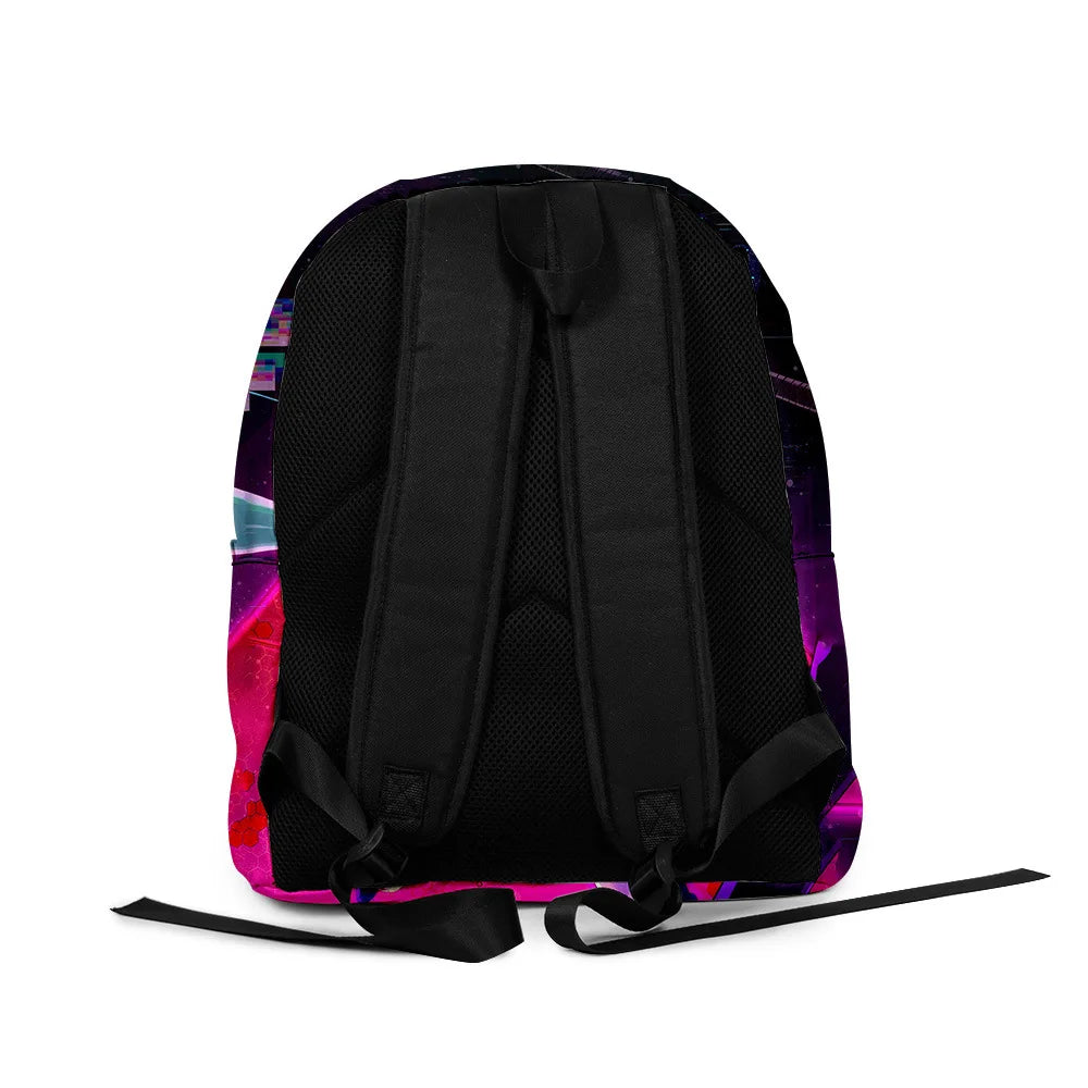 Cartoon Popular ghost in the shell School Bag Cute Small Travel Bags 3D Print Oxford Waterproof Key Chain Notebook Backpacks