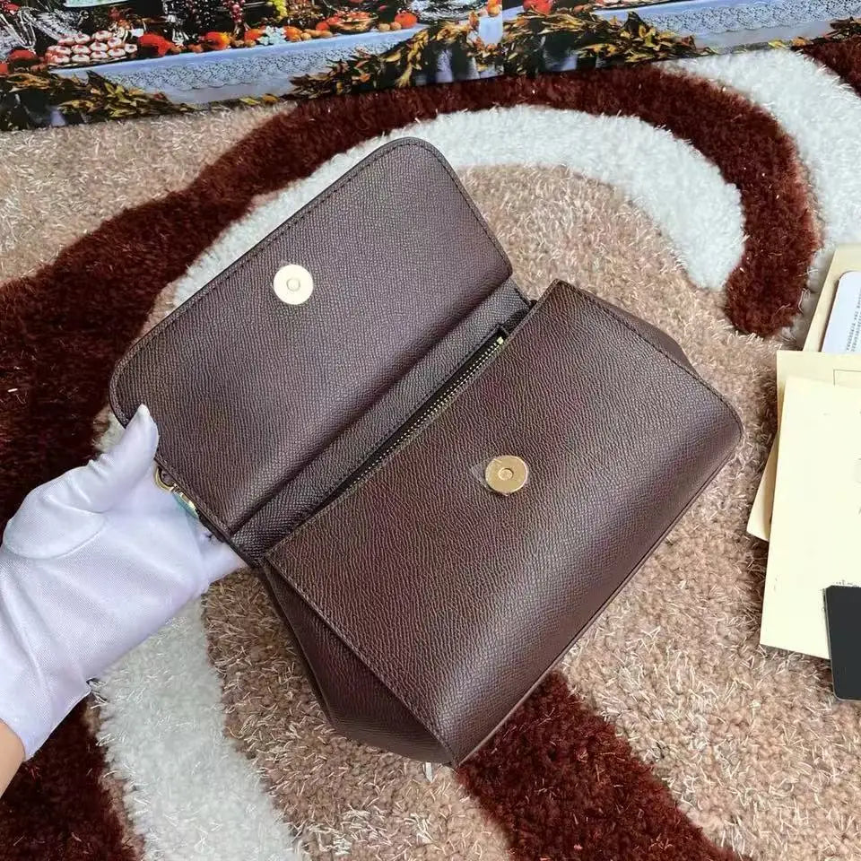 2025 New Handmade Printed Cow Leather Bag Luxury Brand Designer Women's Slant Shoulder Bag Fashion Women's Handbag Luxury Women'
