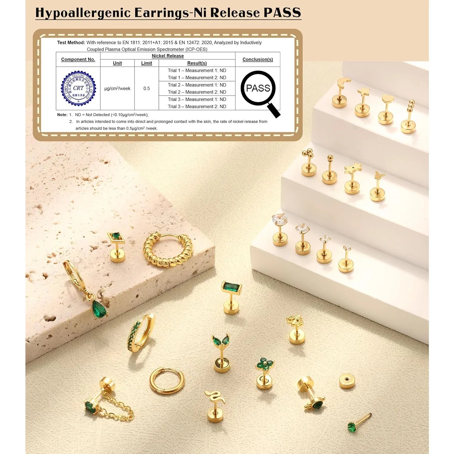 Bobisty 1PC Flat Back Earrings for Women Hypoallergenic Surgical Steel Earrings for Sensitive Ears 20G Cartilage Small Stud Hoop