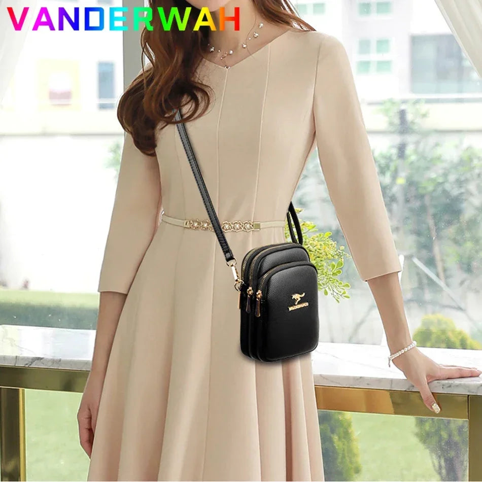 High Quality Leather Elegnat Female Shell Bag Purses Handbags Luxury Designer Shoulder Crossbody Messenger Bags Women Wallet Sac