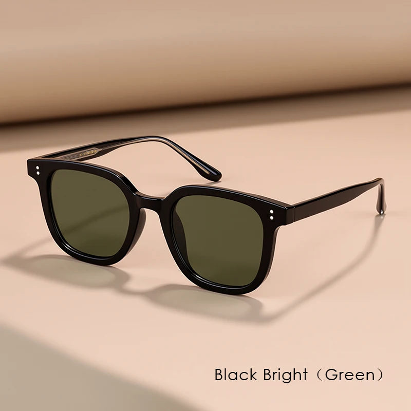 2025 Classic Vintage UV400 Polarized Square Sunglasses Men's Glasses Female Outdoors Eyewear Sunglass Luxury Women's Eyepieces