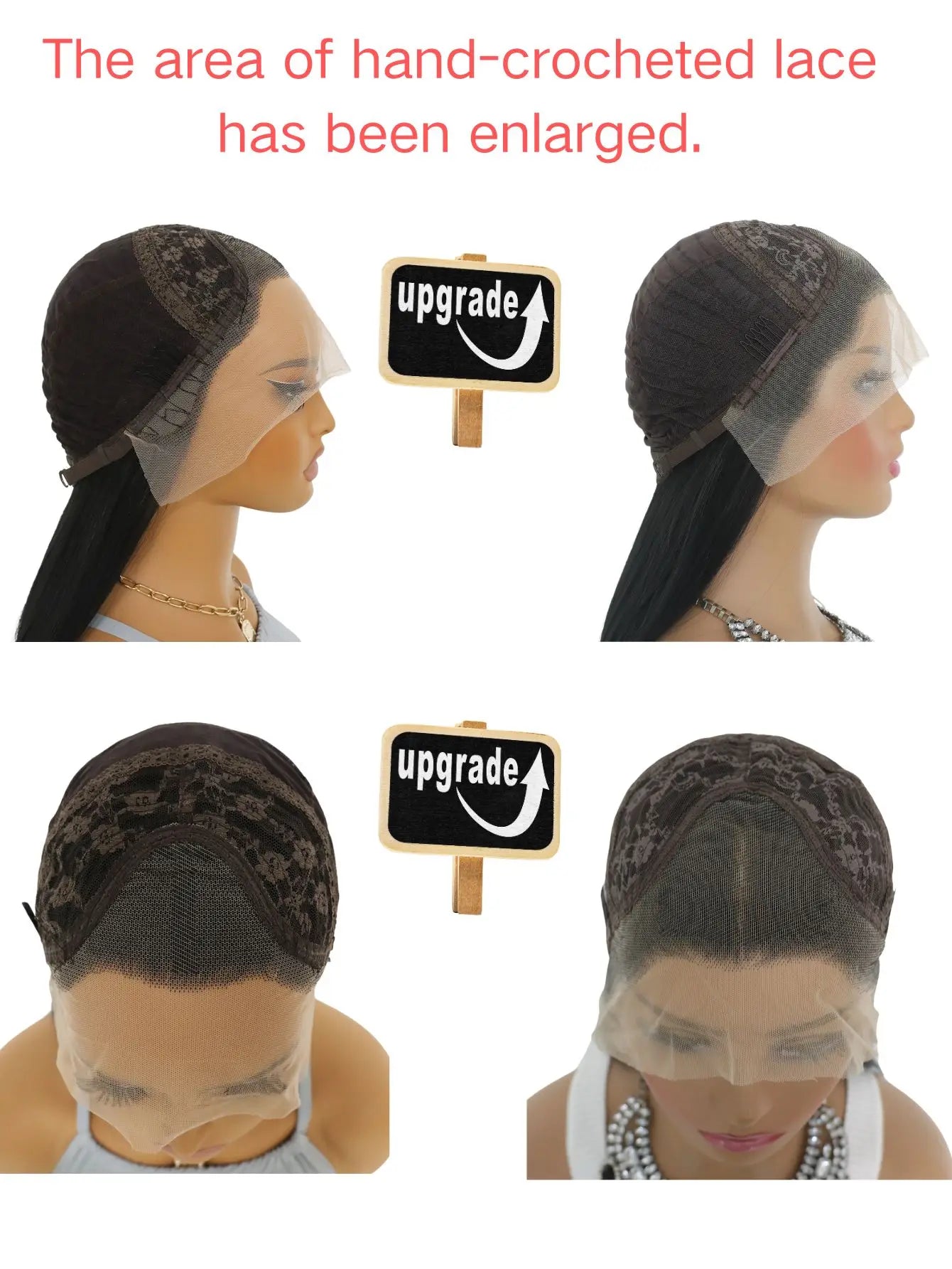 Body Wave 13*4 Lace Front Synthetic Wigs,Long Glueless Lace Front Wig with Pre Plucked Natrural Hairline and Baby Hair