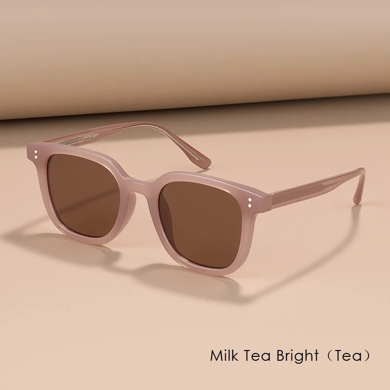2025 Classic Vintage UV400 Polarized Square Sunglasses Men's Glasses Female Outdoors Eyewear Sunglass Luxury Women's Eyepieces