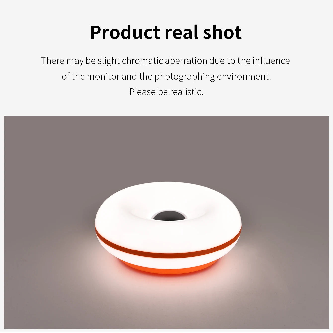 Bauhaus table lamp USB plug bedroom bedside lamp living room dining room decoration donut ambient light(Not glass)