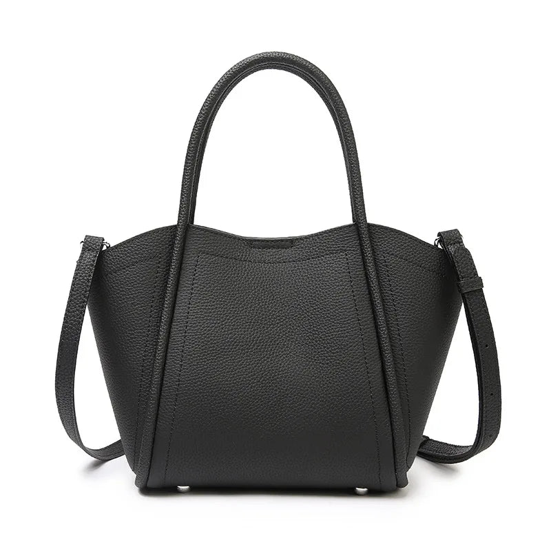 Luxury Designer Women's Bags 2025 New Genuine Leather Handbag Women Shoulder Bag High Quality Cow Leather Female Crossbody Bags