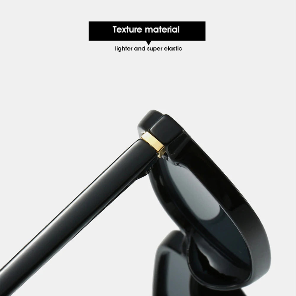 KLASSNUM Vintage Sunglasses Men Women 2025 Trendy Eyewear Rectangle Sun Glasses Anti UV400 Shades Eyepiece Small Square Glasses