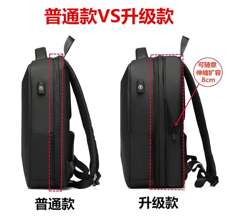 ABS EVA Hard Shell Fashion Multifunction  Series Backpack Men Anti Theft Waterproof Laptop Backpack Business Travel Backpack Hot