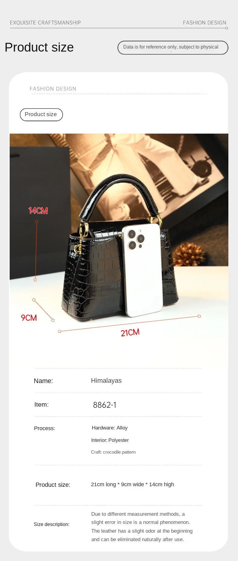 2025 New Crocodile Pattern Leather Women Handbags Luxury Fashion Small Shoulder Messenger Bag Portable Crossbody Shell Bags