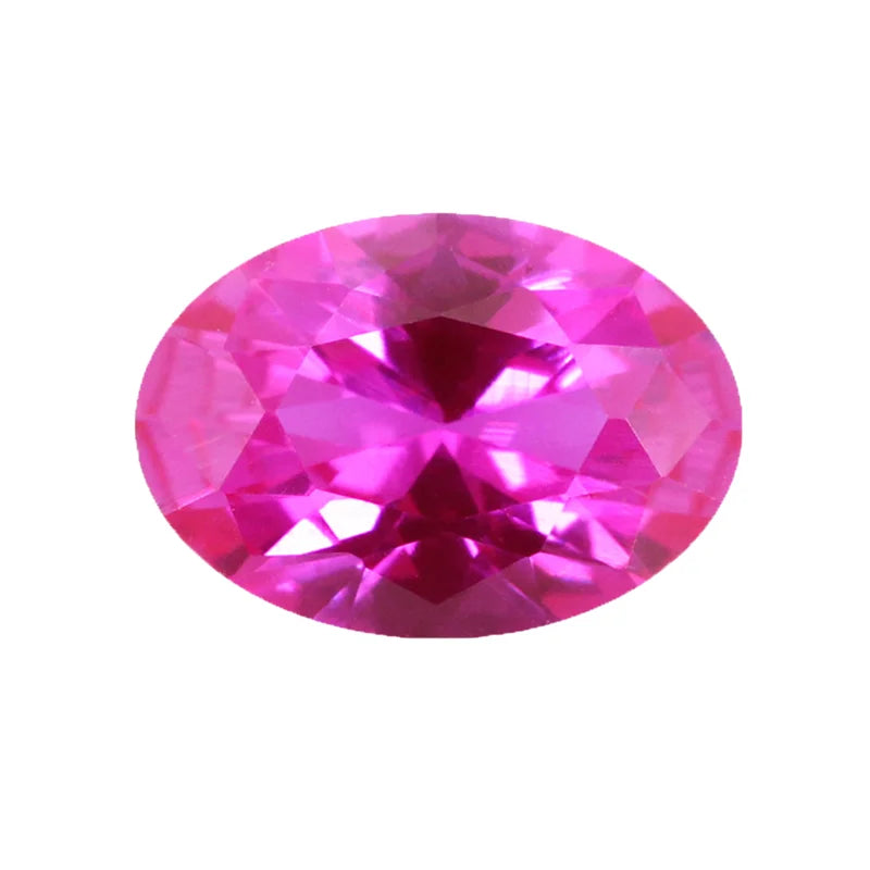 Boxed Premium Natural Pink Ruby Round Cut For Gem Collecting And Jewelry Making VVS Loose Gemstones Various Sizes