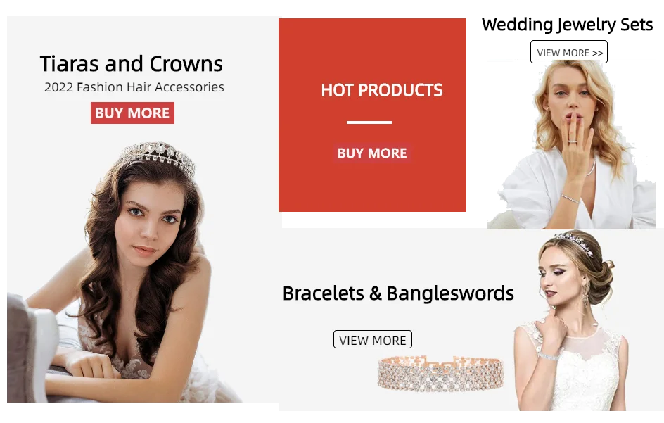 Fashion Crystal Bride Jewelry Set Rhinestone Silver-plated Wedding Dress Banquet Necklace Earring Set Ladies Gift