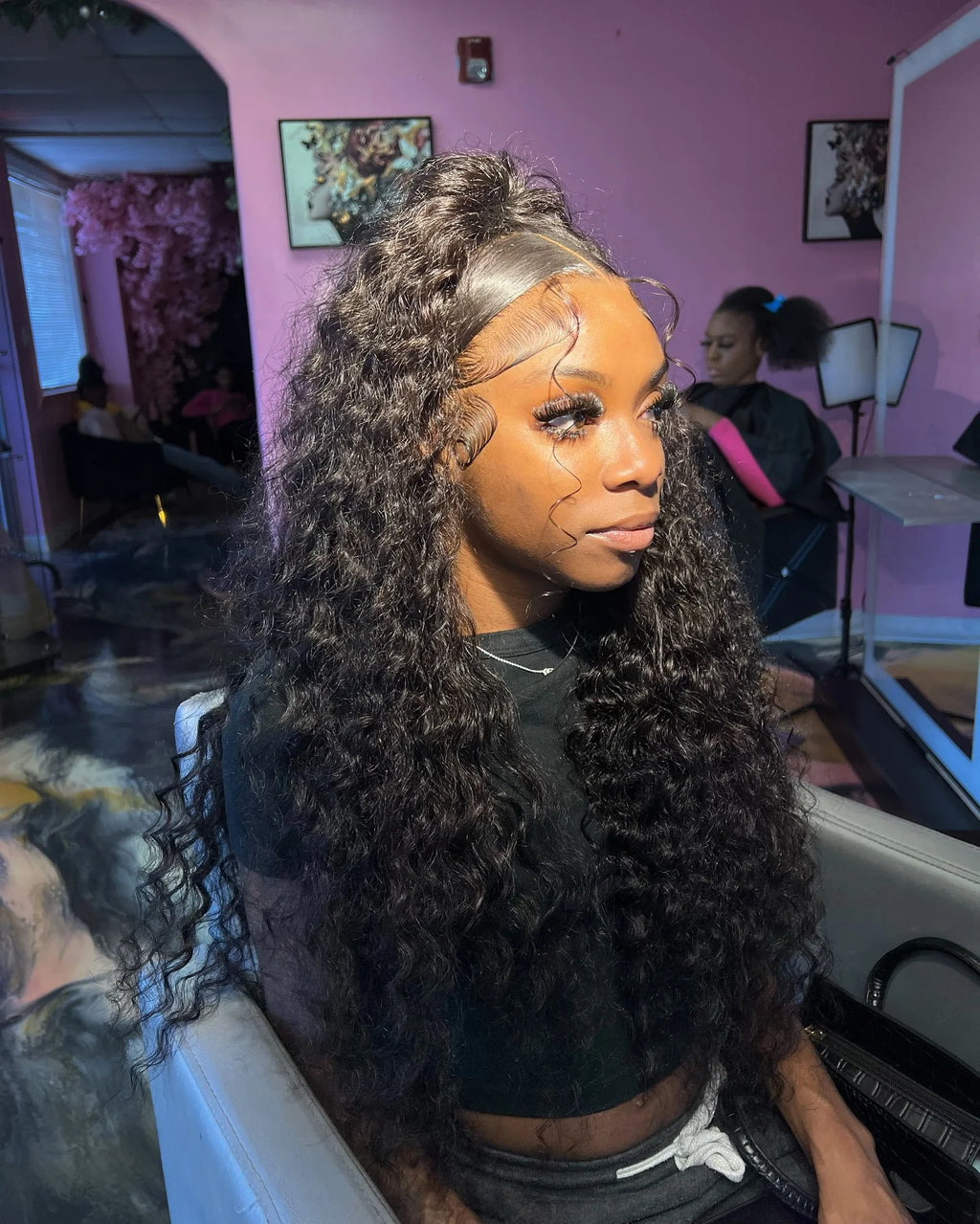 Water Wave Glueless Wig Human Hair Curly 13x6 HD Frontal Wig 250% Deep Wave Lace Front Wigs Wear Go 7x5 HD Lace Closure Wig Sale