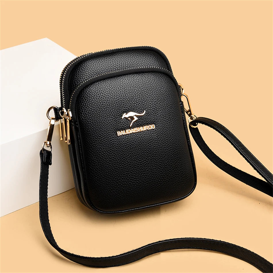 High Quality Leather Elegnat Female Shell Bag Purses Handbags Luxury Designer Shoulder Crossbody Messenger Bags Women Wallet Sac