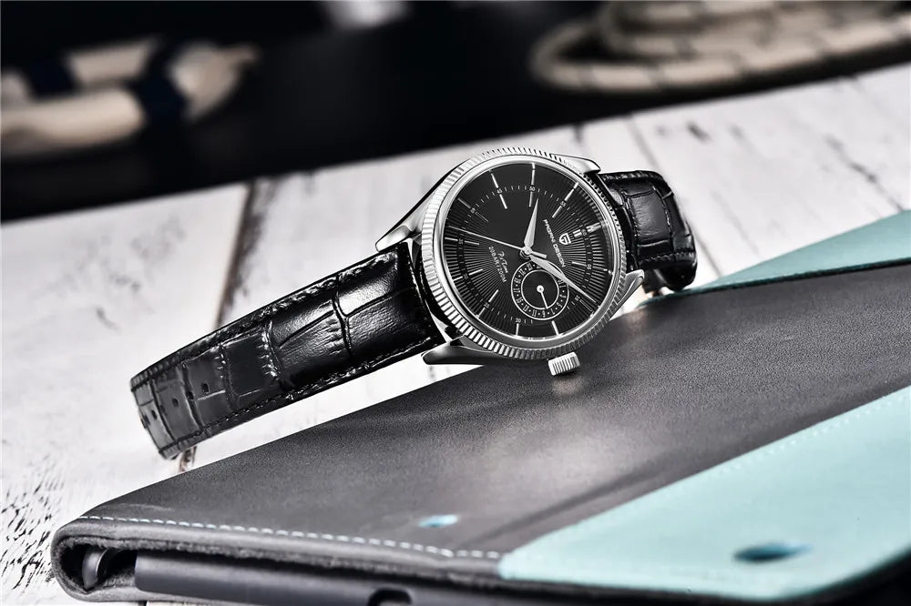 PAGANI DESIGN Men Quartz Wristwatches Luxury Sapphire Glass Diver Watch Men 200m Waterproof Date Clock Business Watch For Men