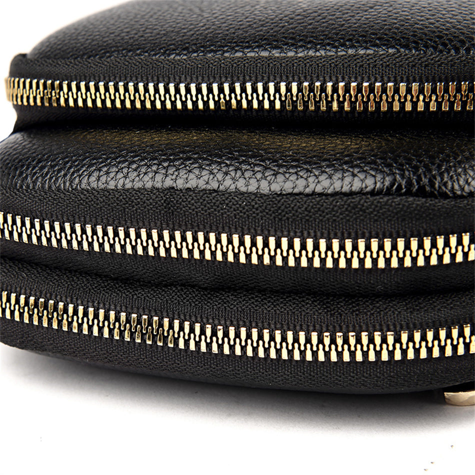 High Quality Leather Elegnat Female Shell Bag Purses Handbags Luxury Designer Shoulder Crossbody Messenger Bags Women Wallet Sac