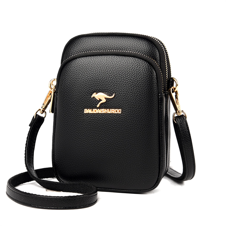 High Quality Leather Elegnat Female Shell Bag Purses Handbags Luxury Designer Shoulder Crossbody Messenger Bags Women Wallet Sac