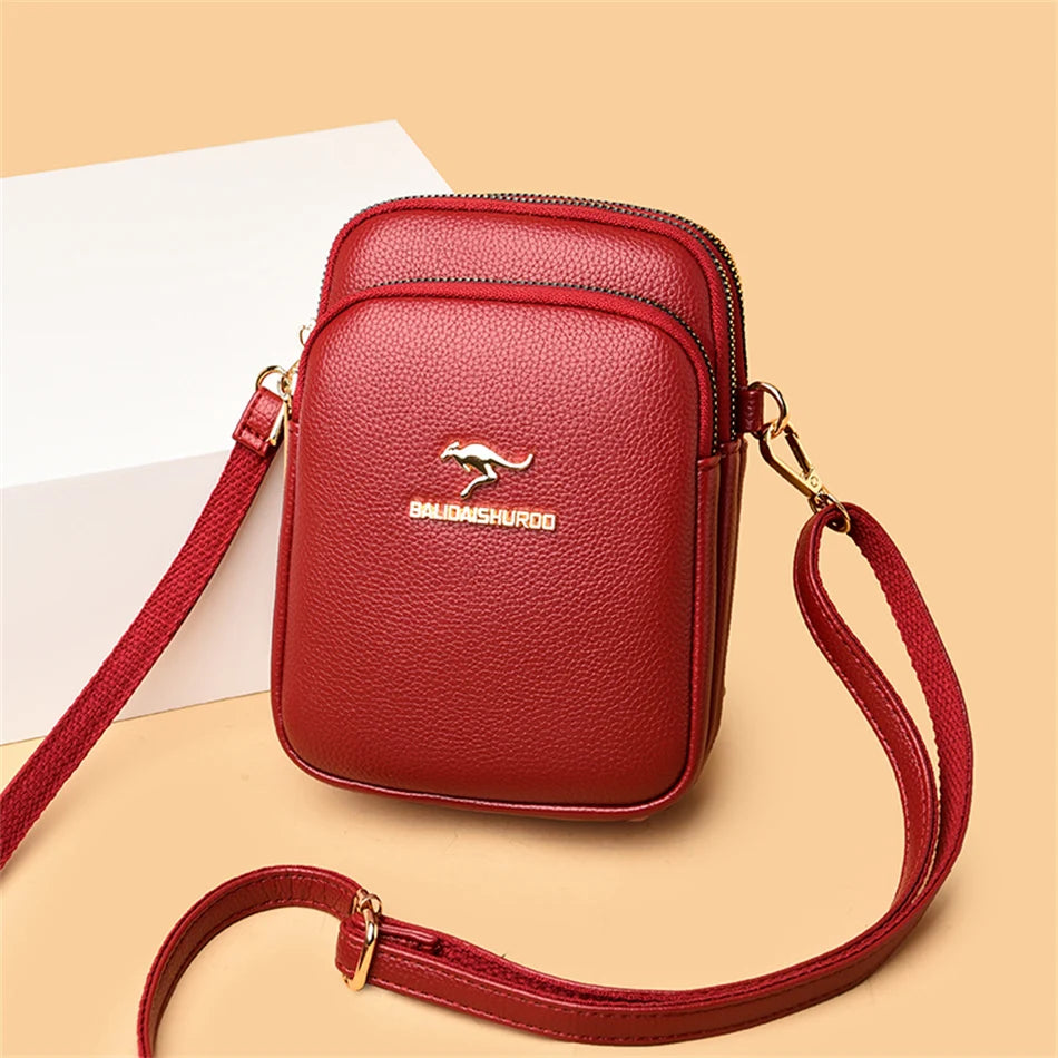 High Quality Leather Elegnat Female Shell Bag Purses Handbags Luxury Designer Shoulder Crossbody Messenger Bags Women Wallet Sac