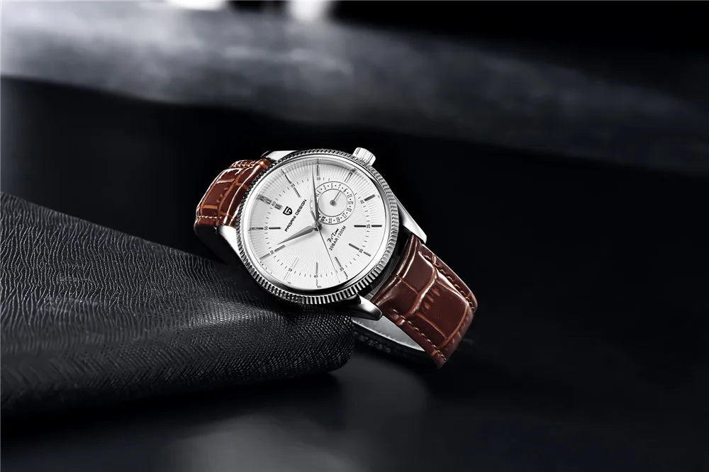 PAGANI DESIGN Men Quartz Wristwatches Luxury Sapphire Glass Diver Watch Men 200m Waterproof Date Clock Business Watch For Men