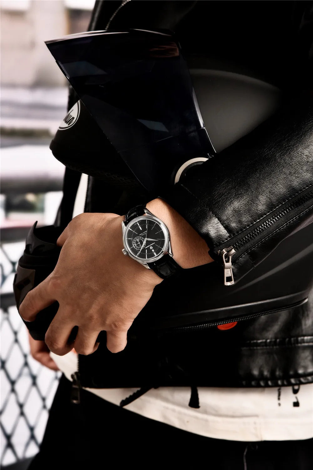 PAGANI DESIGN Men Quartz Wristwatches Luxury Sapphire Glass Diver Watch Men 200m Waterproof Date Clock Business Watch For Men