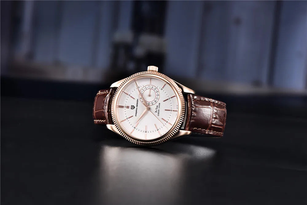 PAGANI DESIGN Men Quartz Wristwatches Luxury Sapphire Glass Diver Watch Men 200m Waterproof Date Clock Business Watch For Men