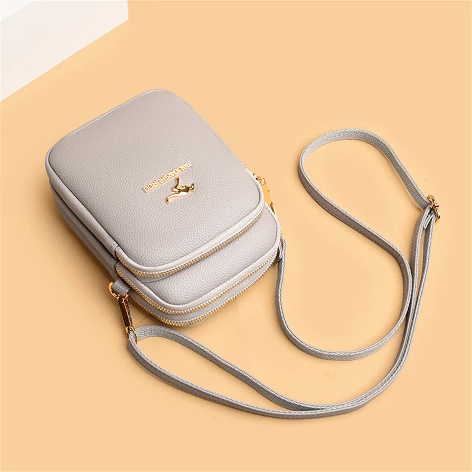High Quality Leather Elegnat Female Shell Bag Purses Handbags Luxury Designer Shoulder Crossbody Messenger Bags Women Wallet Sac