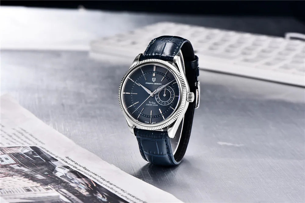 PAGANI DESIGN Men Quartz Wristwatches Luxury Sapphire Glass Diver Watch Men 200m Waterproof Date Clock Business Watch For Men