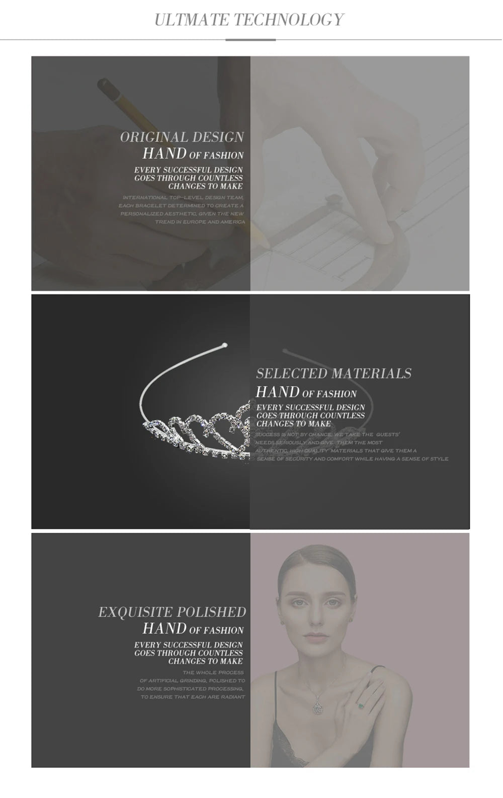 Fashion Crystal Bride Jewelry Set Rhinestone Silver-plated Wedding Dress Banquet Necklace Earring Set Ladies Gift