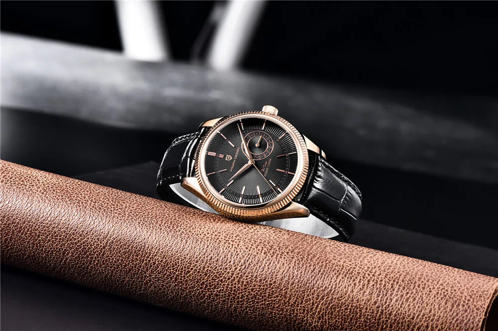 PAGANI DESIGN Men Quartz Wristwatches Luxury Sapphire Glass Diver Watch Men 200m Waterproof Date Clock Business Watch For Men