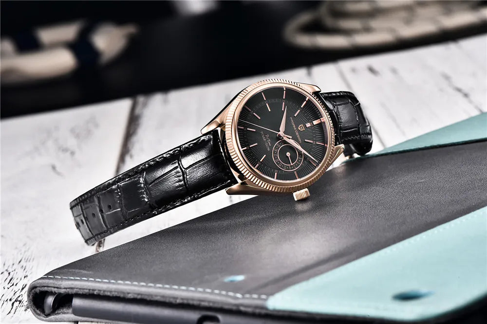 PAGANI DESIGN Men Quartz Wristwatches Luxury Sapphire Glass Diver Watch Men 200m Waterproof Date Clock Business Watch For Men