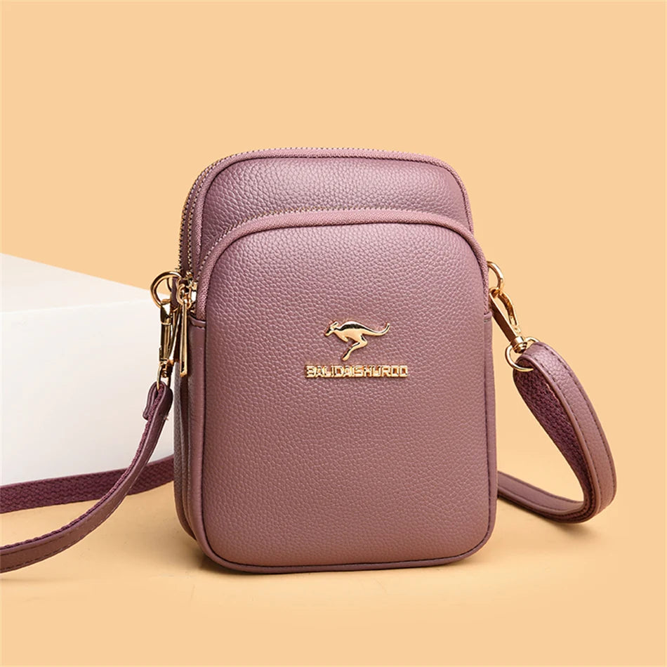 High Quality Leather Elegnat Female Shell Bag Purses Handbags Luxury Designer Shoulder Crossbody Messenger Bags Women Wallet Sac