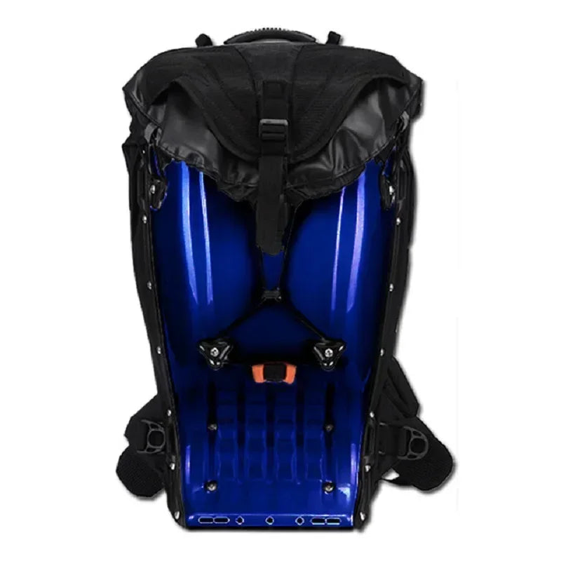 25L Motorcycle Riding Hard Shell Luggage Backpack Shoulder Waterproof Motocross/Moto Racing Protective Drop ABS Tank Bags