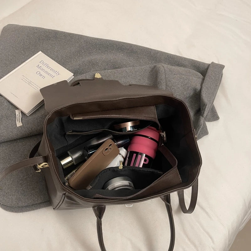 MOODS Branded Luxury Top-handle Bags For Women 2 Sized Big Capacity Boston Shoulder Crossbody Bags 2024 Latest Designer Handbags