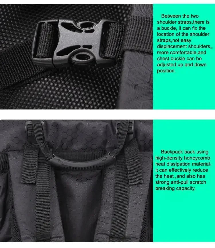 25L Motorcycle Riding Hard Shell Luggage Backpack Shoulder Waterproof Motocross/Moto Racing Protective Drop ABS Tank Bags