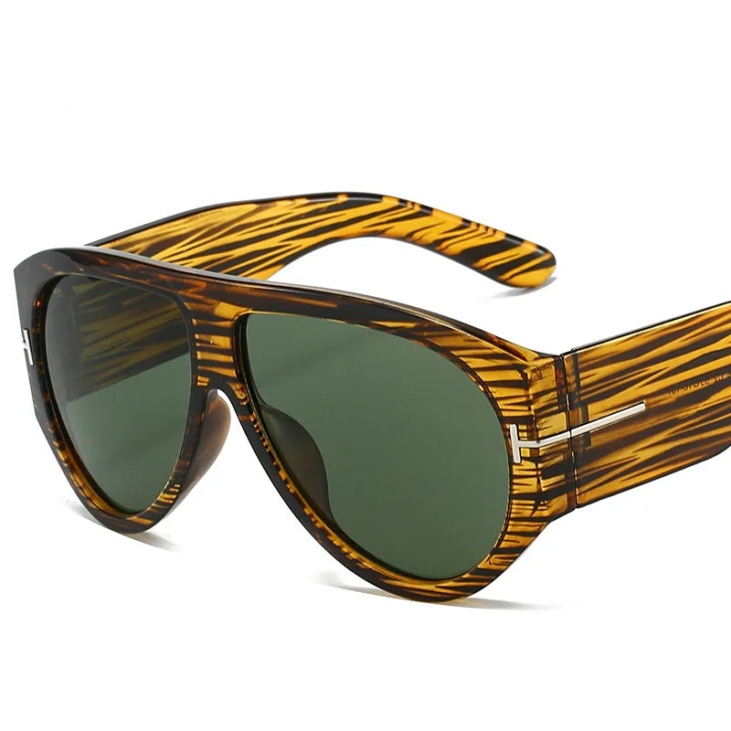 Vintage Style Sunglasses Woman Pilot Shape Stylish UV Protection Sun Glasses for Men Driving Hiking Sunglass Women