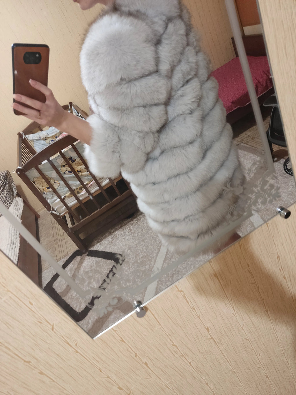 NEW style  4in1 real fur coats Women Natural Real Fur Jackets Vest Winter Outerwear Women fox fur coat high quality fur Clothes