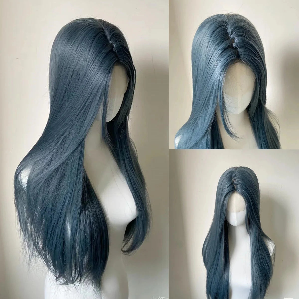 13x4 Dark Purple Wig Long Straight Purple Synthetic Lace Front Wigs for Woman daily use Heat Resistant Fiber Glueless Lace Wigs